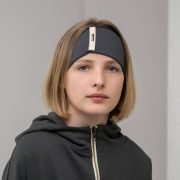 Jednovrstvová čelenka – LIGHT HEADBAND Antracitová